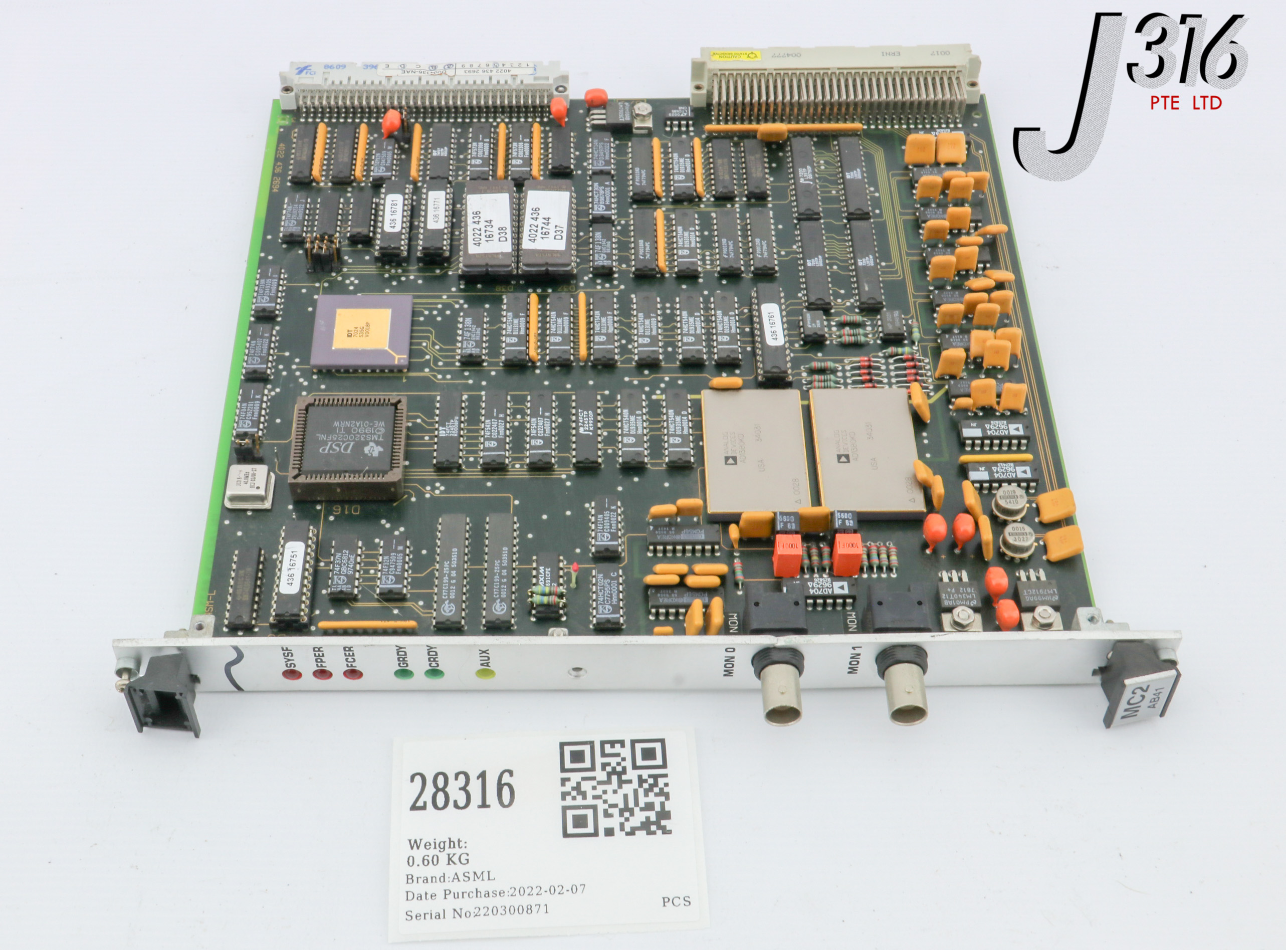 その他 328 28316 ASML PCB, MC2 AB41 4022.436.2693 | eBay